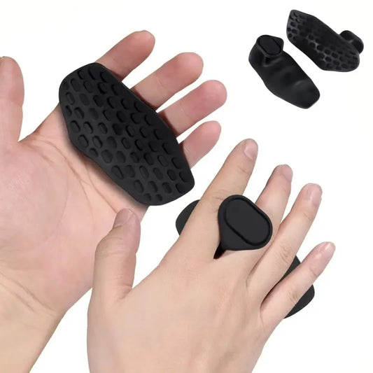 Poignées antidérapantes pour la musculation, les tractions, l'entraînement en salle de sport - Protecteurs ergonomiques en caoutchouc pour la paume de la main, unisexe.