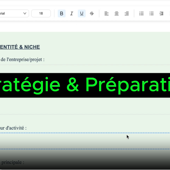 Extrait e la formation
